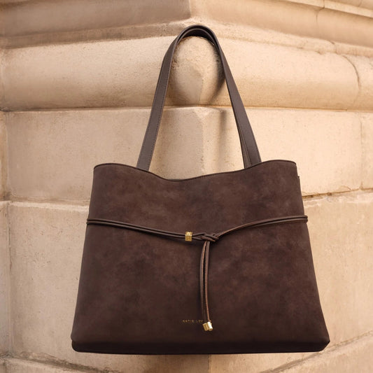 LORI Suedette Tote Bag