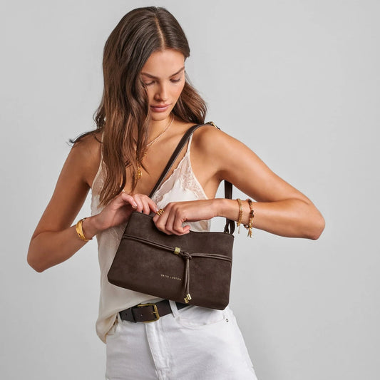 LORI Suedette Crossbody Bag