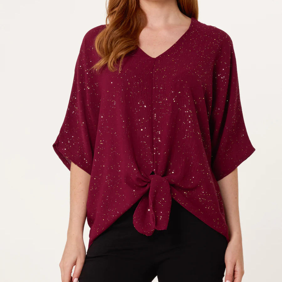 LUCY V Neck Top