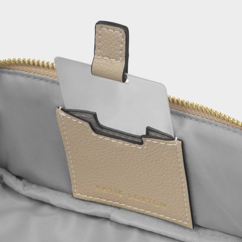 MILLIE Fold-Out Mirror Makeup Bag