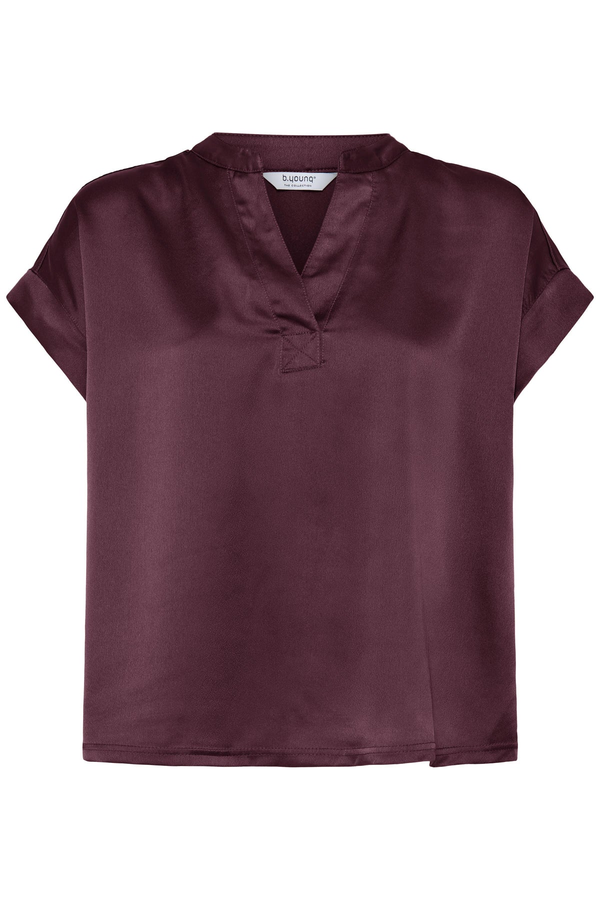 SELITA V Placket Neck Top