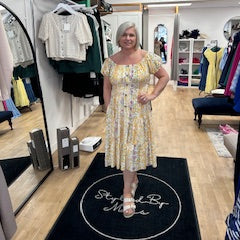 CALLA Bardot Midi Dress