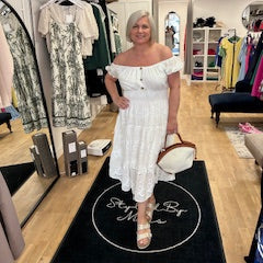 CALLA Bardot Midi Dress