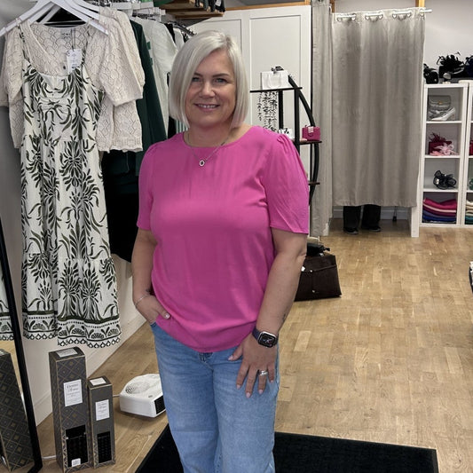 MJOELLA Round Neck Blouse